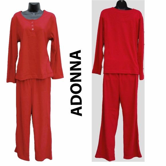 Adonna Other - SOFT Red Pajamas CUSTOM Medium Top + Small Pants Adonna Other - SOFT Red Pajamas CUSTOM Medium Top + Small Pants